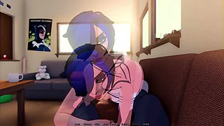 Porn with a plot, emo, adult visual novel