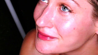 please Fuck Me Like a Worthless Slut" - Hardcore 4-on-1 Gangbang with Deepthroat, Gagging and Cum in My Mouth