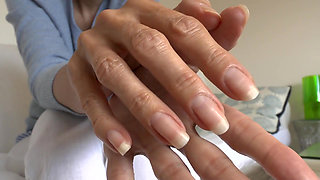 Elegant Summer Hands and Long Fingernails, Presented by Lady Victoria Valente
