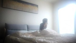 Horny fat arab housewife fingered on amateur hidden cam