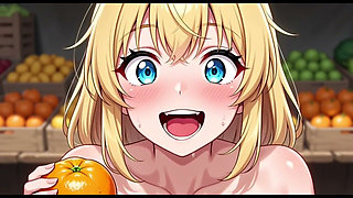 Funny Jokes and Boobs in Market, Ai Animation