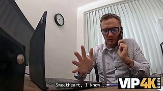 VIP4K. Amazon, her buzzing pussy, and the remote