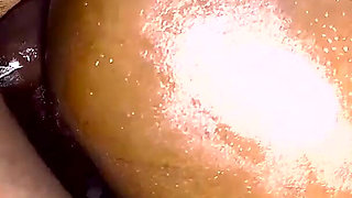 Ebony Pussy Fucked so Hard From the Back, and Her Ass Bouncing