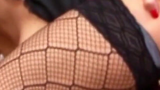 Man with big cock invites sexy slut and is allowed to fuck her without a condom