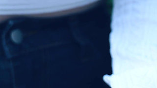Public Parking Lot Handjob Gone Wild Wet & Sloppy Handjob Leads to Massive Tit Cumshot