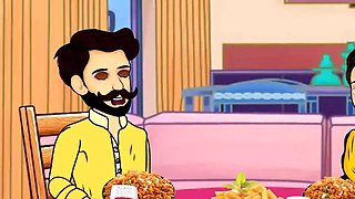 Husband Wife and Maid Gangu Bai Ki Chudai Ki Story, Hindi Cartoon Sex Story