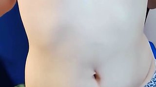 Cute Blonde Amateur Teen fingering and cumming on webcam