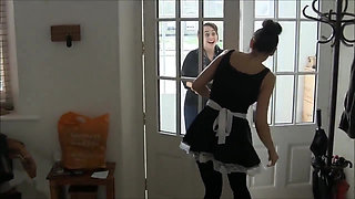 The Gag Trainer - French Maid Bound And Gagged By Lesbian Women