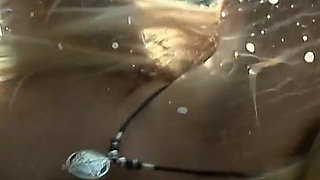 Oiled Nude Sluts Lick and Squirt in the Tub