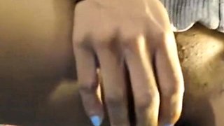 Black Girl's Solo Webcam Show