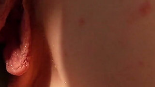 Clit Sucker Vibrator Masturbation and Orgasm From Behind