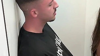 We Fuck in the Elevator and a Neighbor Catches Us