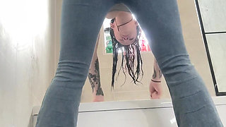 Washing Hair in Heels