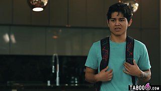 Stepdad shows stepson how to properly fuck his GF Lana Smalls