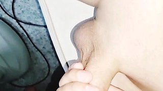 The cock is delicious and attractive.