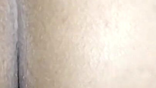 Married Woman Swallowing Milk From the Fountain and Smiling