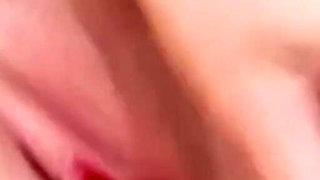 Amateur Horny Redhead MILF Masturbates Her Hairy Pussy with a Dildo and Enjoys