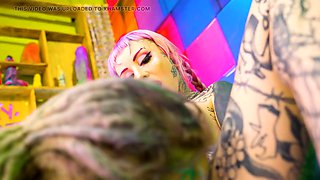 Hardcore Foursome Anal - Double Penetration, ATM and Facial