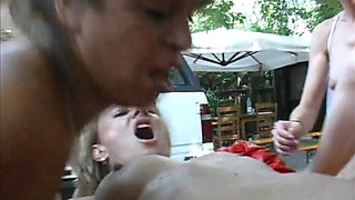 Anything Can Fit in This Blonde Slut's Ass