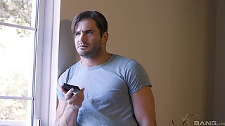 Nathan Bronson gets hooked on such a busty milf Kitana Montana