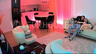 Amateur latin caught by hidden cam