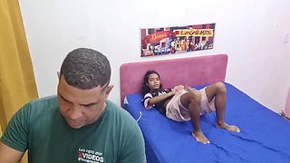 Skinny Asian teen first time anal with Leo Ogre