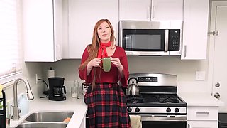 Smoking Hot Redhead MILF Wife Cheats With A Random Handyman