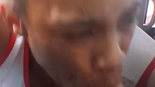 Petite Ebony Gagging on Bwc