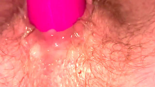 Squirt pissing morning masturbating wet pussy close up