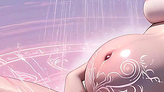 Lustrender: Ethiopian Pregnant Heterochromia Lake Squirting Glow - Ai Video