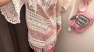 Can You See My Hard Nipples Right Through This Sheer Top?