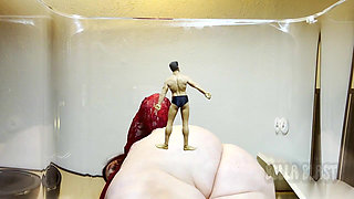 Giantess Fart Punishment: Tiny Crushed Under My Big Ass