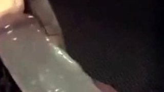 Blonde tight pussy babe solo toy fun in glamour masturbation
