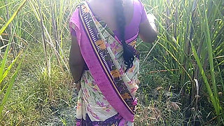 Indian desi aunty porn scene in sugarcane garden