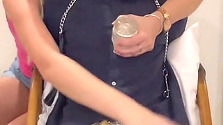 Fleshlight Reacharound Ruined Orgasm. Messy Cock Slap Finish