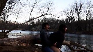 Outdoor Sex with my 18yo Amateur Girlfriend