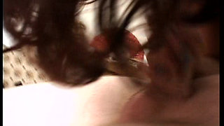 Hot German brunette fucked hard in front of sexy cougar