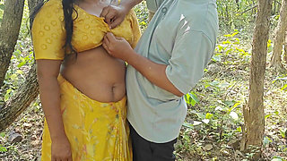 Sister in Law Put Banana Into Her Ass in the Forest, Telugu Anty Fucking