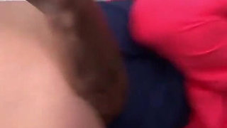 Hairy big ass brunette smashed hard by a big black cock