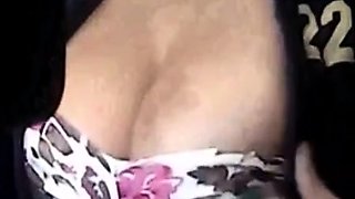 Sexy Latina Mom Plays with Her Big Tits on Webcam