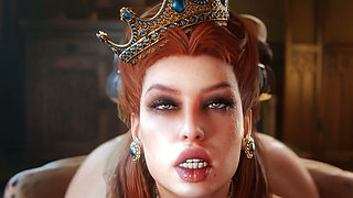 Toussaint Princess Anna Henrietta Anal Creampie by Futa Lae'zel - Private Royal Room 3D Animation