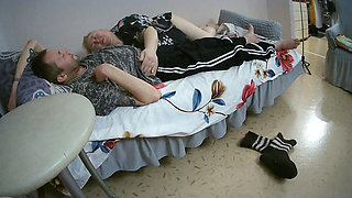 Girlfriend Gives Blowjob and Swallows Cum