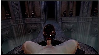 Citor3 Femdomination 2 3d Vr Game Walkthrough 5: Collar Ceremony Blowjob Femdom, Latex, Big Tits
