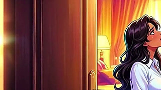 Hotel Employee Cheating Wife Rides Permanent Guest While Boyfriend Watches Netorare Hentai