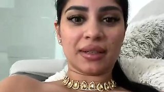 Adelle shares sensual Indian masturbation with toys