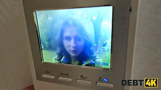 Debt4k. she didn't hope to have so much fun with a collector