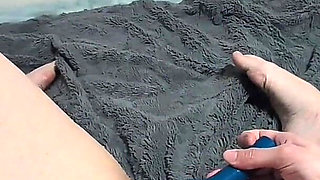 American Wife Squirting During Intense Orgasm