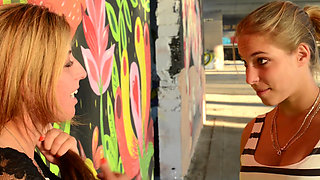 Faceslapping mega slaps - I fight for my place - Domina Mikaela Wolf & slave Natasha Grof