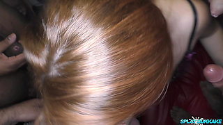 Dirty Chicks From the UK Getting Sprayed with Cum