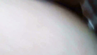My Black Bull Fucks Me and Creampies Me so Rough in My House